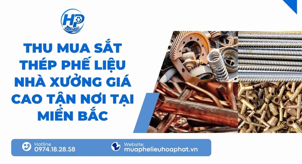 Thu mua sắt thép phế liệu xây dựng giá cao tận nơi tại Miền Bắc