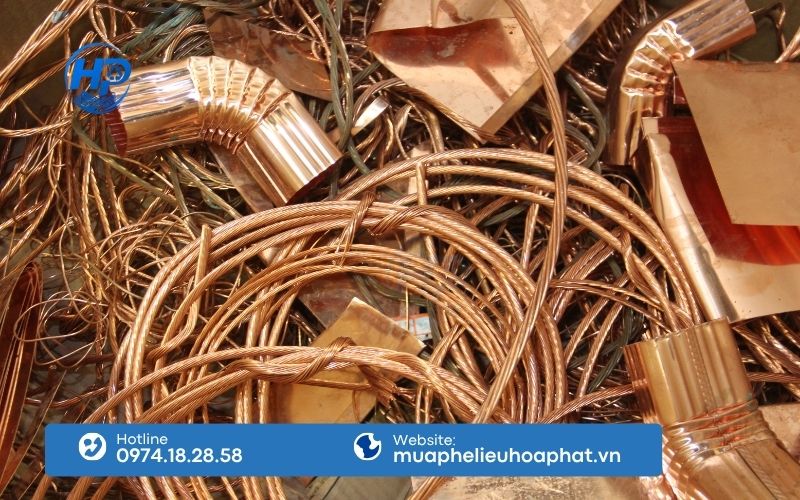 Phế liệu đồng sử dụng đa dạng ngành nghề, tái chế cao 