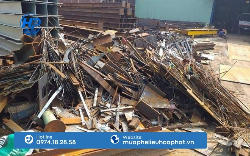 Phế liệu sắt thép công trình