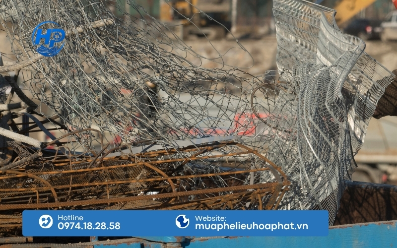 Thu mua phế liệu sắt thép xây dựng tại miền Bắc
