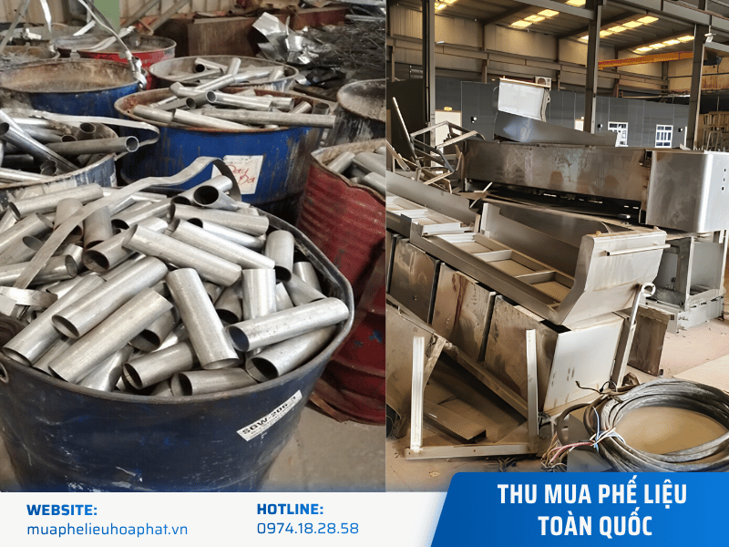 Thu mua bồn bể ống dẫn inox 304 316 thanh lý tận nơi tại nhà xưởng KCN