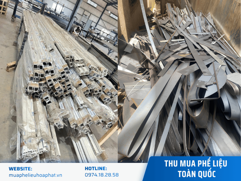 Thu mua nhôm công nghiệp phế liệu tích trữ tại nhà xưởng sản xuất KCN