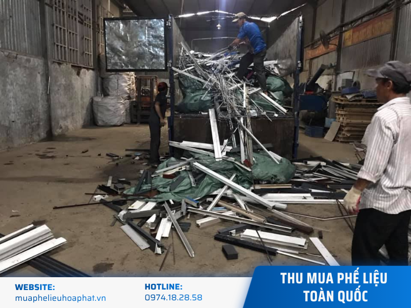 Quy trình thu mua phế liệu nhôm chuyên nghiệp tận nơi