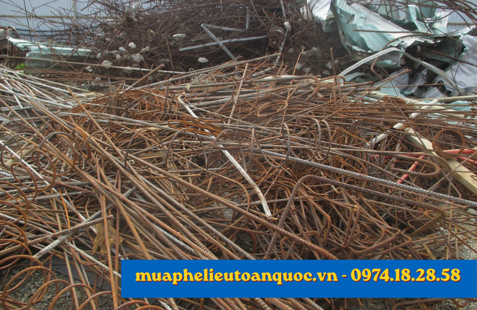 thu mua sắt công trình bỏ