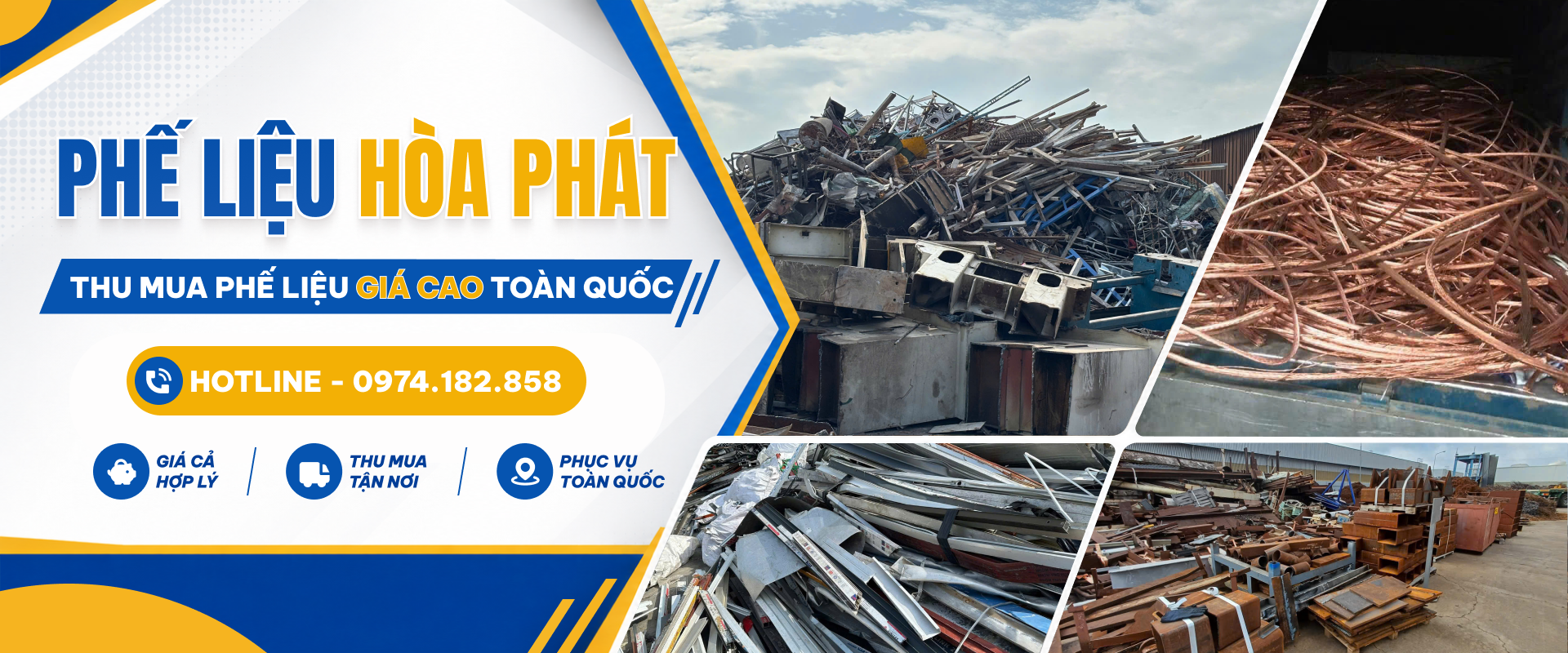 thu mua phế liệu Hòa Phát