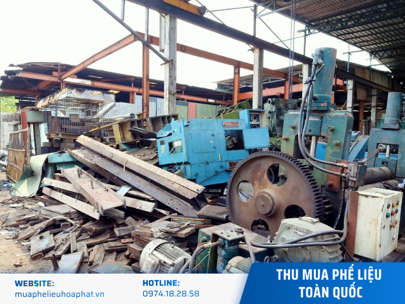 Hòa Phát chuyên thu mua máy móc cũ toàn quốc