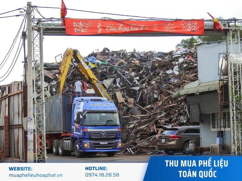  Năng lực logistics thu gom phế liệu toàn quốc của Hòa Phát