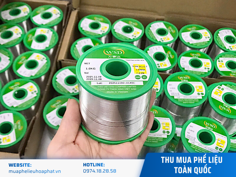 thu  mua phế liệu thiếc giá cao toàn quốc