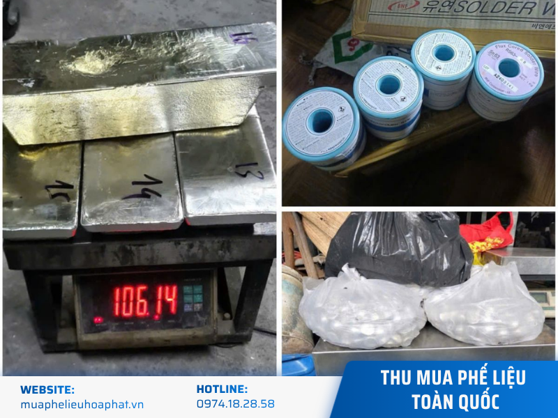 Hòa Phát chuyên thu mua thiếc phế liệu toàn quốc
